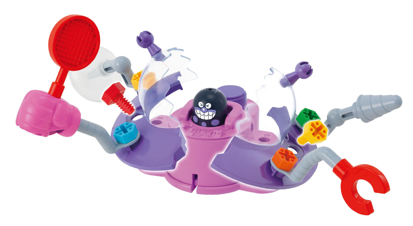 Sega Toys Anpanman DIY Crash Ufo Baikin Screw Screw