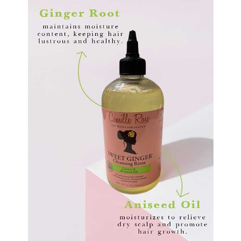 Camille Rose Sweet Ginger Cleansing Rinse With Castor And Aniseed Oil