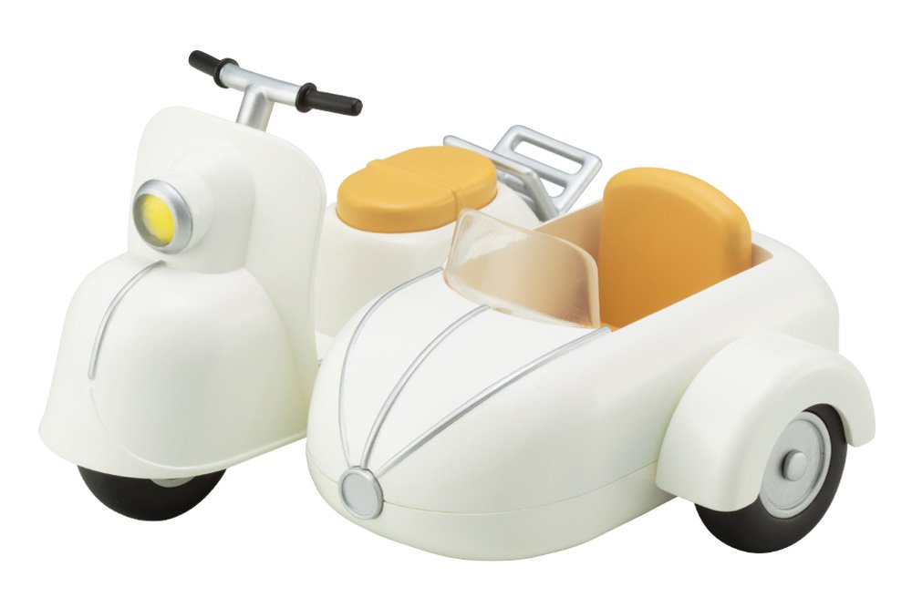 KOTOBUKIYA Ade56 Cu-Poche Extra Bike & Sidecar Milk White