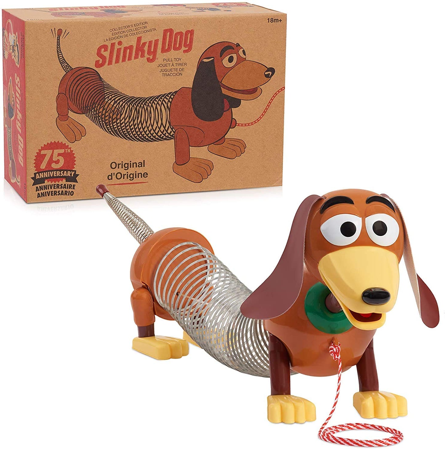 Slinky Disney Pixar Toy Story Slinky Dog Pull Toy 460g Japanese Children Toys