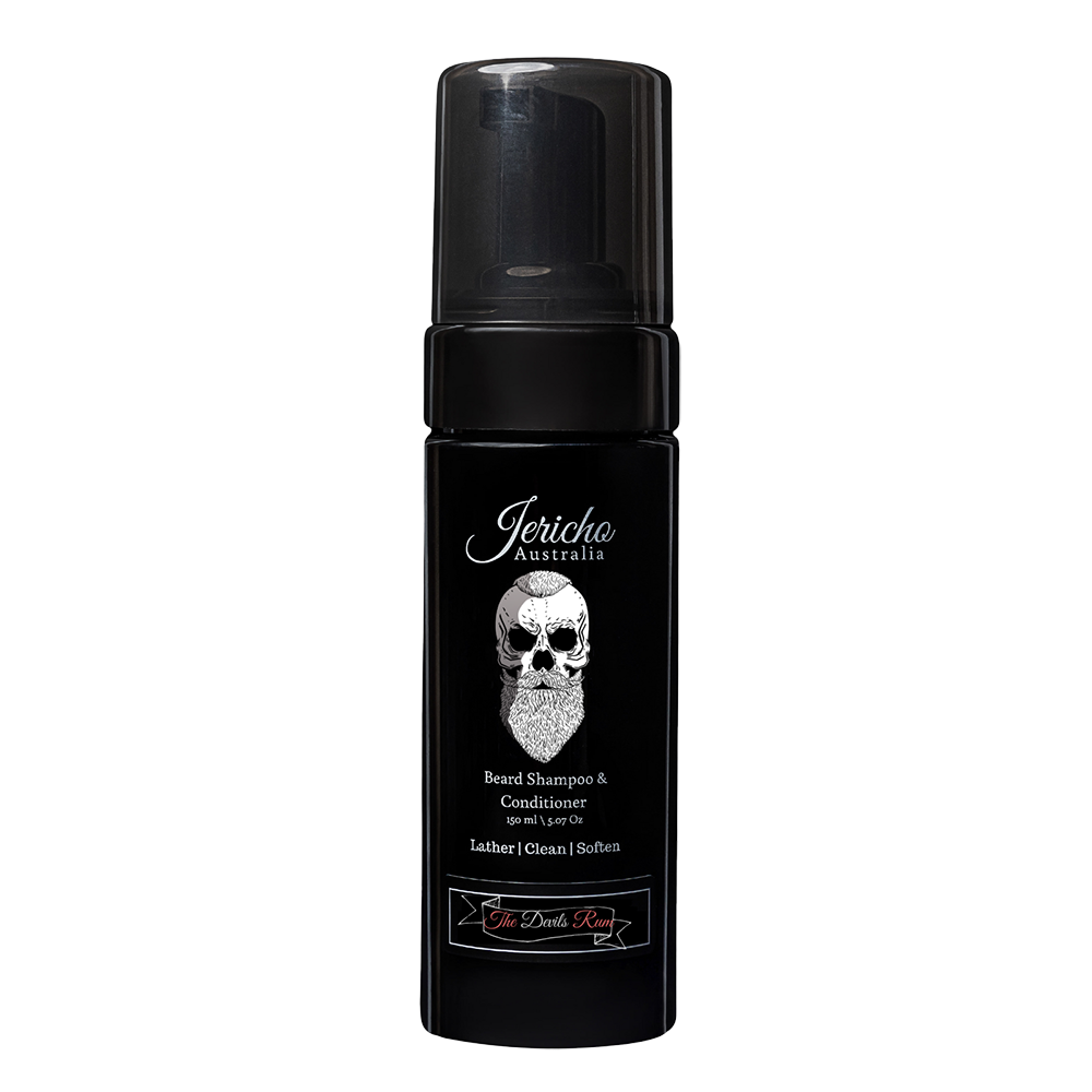 Jericho 2 in 1 Beard Shampoo & Conditioner 150ml - The Devils Rum