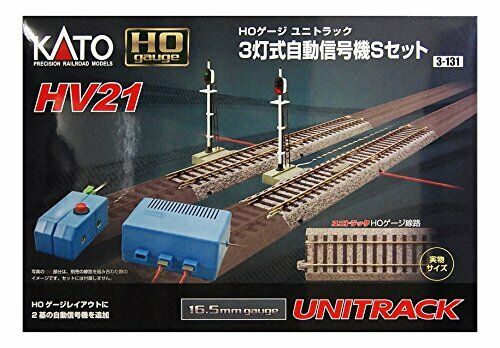Kato Ho-gauge Hv-21 Ho Uni-track Automatic Traffic Signal S Set 3-131