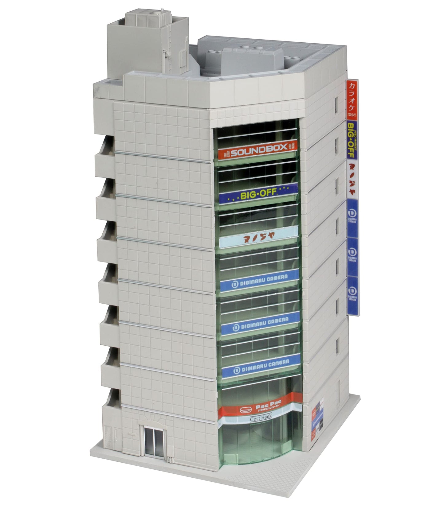 Kato N Gauge Tenant Building 1 Gray 23-436C Diorama Supplies