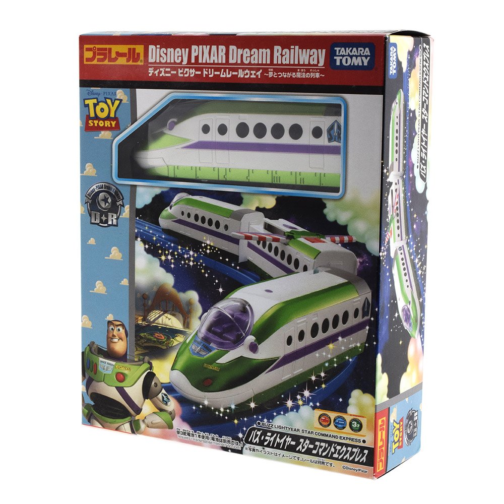 Takara Tomy Pla-Rail Disney Pixar Dream Railway Buzz Lightyear Star Command Express (3-Car Set)