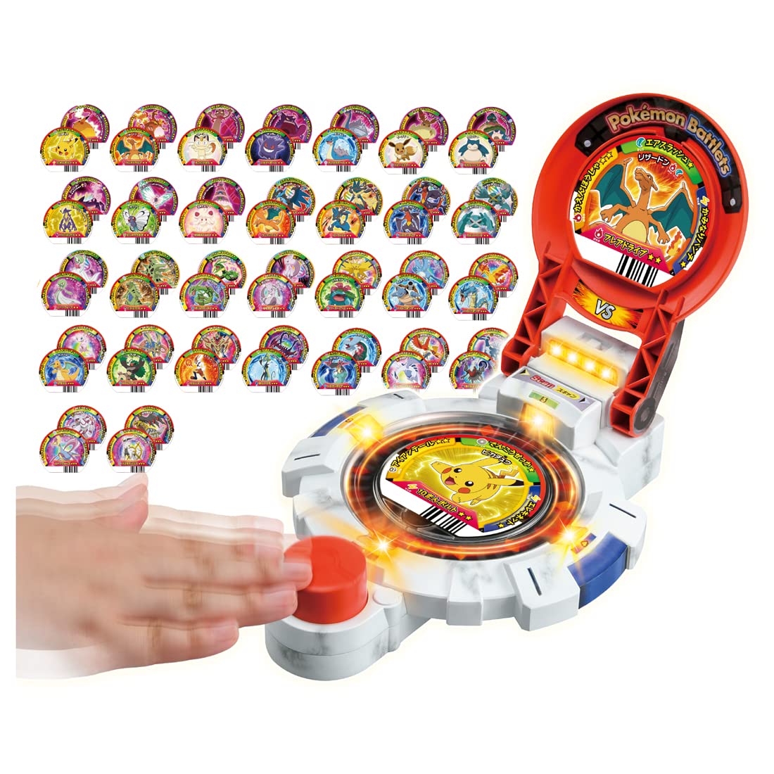 Takara Tomy Pocket Monster Super Rotate! Pokemon Batlets Pokemon Toy 4 Years Old And Up Passed Toy Safety Standards St Mark Certified Pokemon Takara Tomy