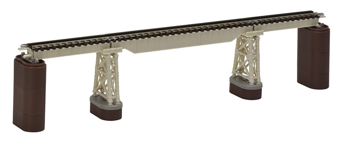 Tomix N Gauge Ivory Brick Trestle Bridge S280 (F) 2 Pieces 3277 Tomytec Japan