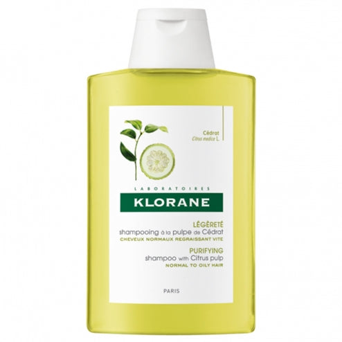 Klorane Shampoo - Pulpe de Cedrat (Citron Pulp) - 200ml