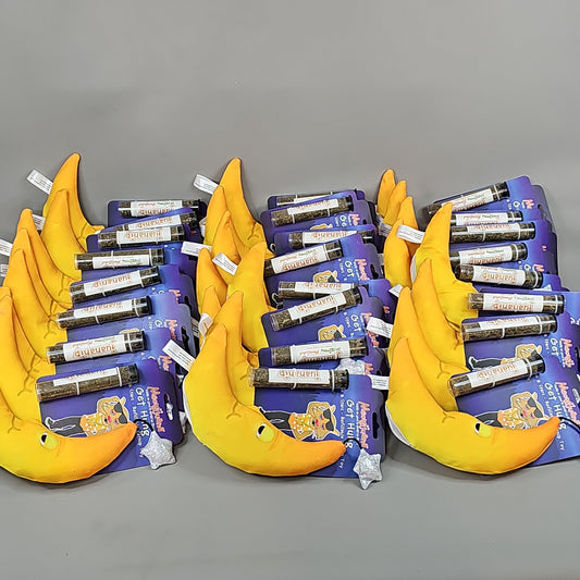 SMARTER PAW Meowijuana Organic Catnip Toy CASE OF 24! Get Hung Moon & Starts Cat Toy (New)