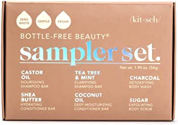 KITSCH SHAMPOO & CONDITIONER BAR SAMPLER SET