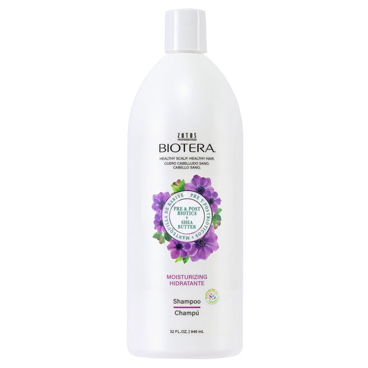 BIOTERA Moisturizing Shampoo/Conditioner | Hydrates & Moisturizes Dry, Medium, Fine Hair | Microbiome Friendly | Vegan & Cruelty Free | Paraben Free | Color-Safe