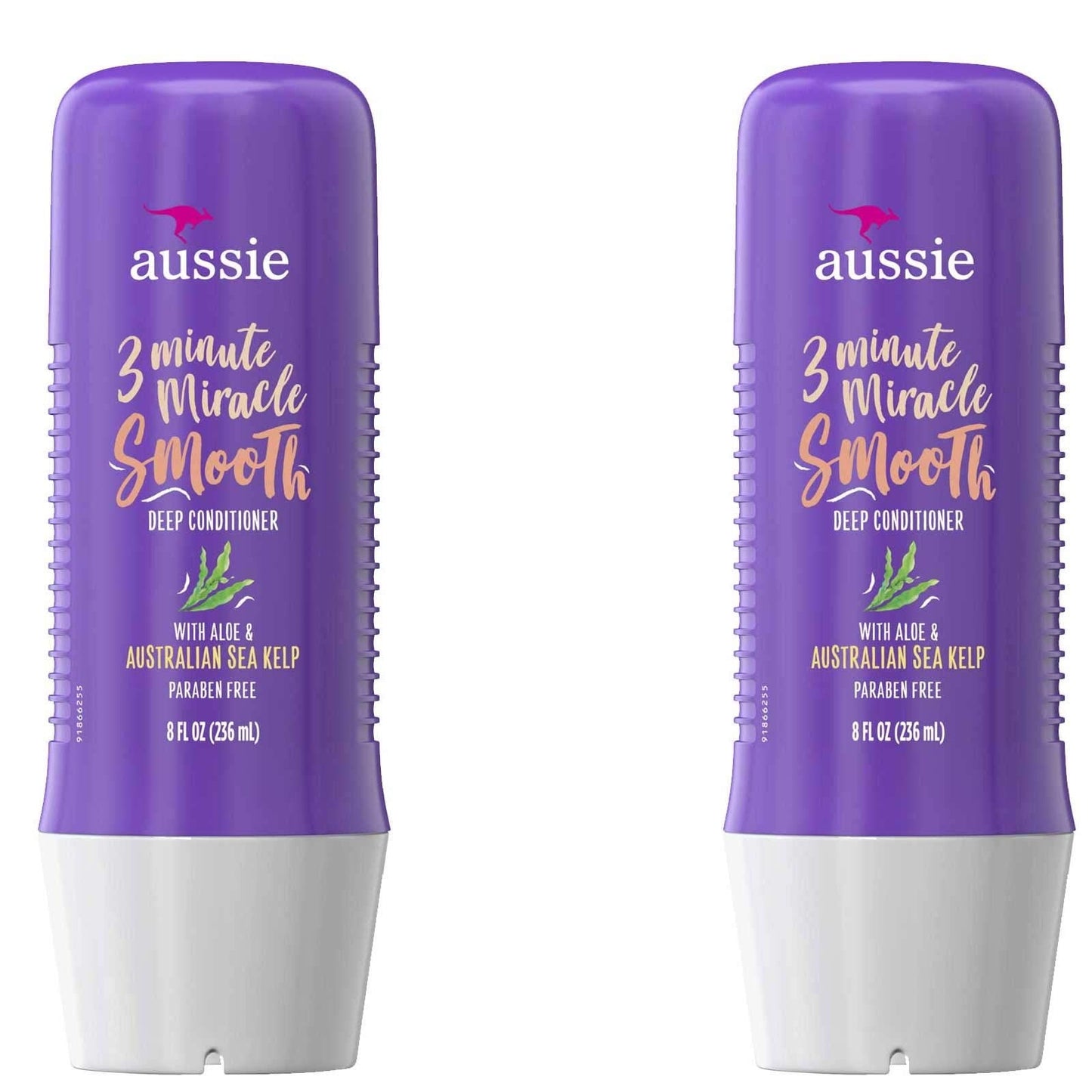 Aussie 3 Minute Miracle Smooth Deep Conditioner 8 oz (Pack of 2)