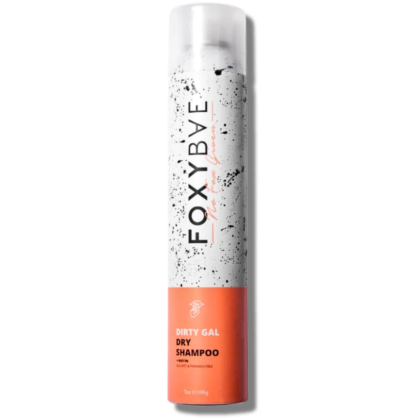 FoxyBae Dry Shampoo Spray - Dry Shampoo for Women - With Biotin for Hair Growth - Dark Hair, Brunette & Blonde - Refreshing, Volumizing & Non-Toxic - Dirty Gal Dry Shampoo