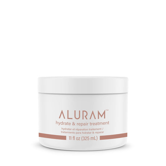 Aluram Hydrate & Repair Hair Treatment, Intense Moisture Infusion, Clean Hydration Boost for All Hair Types,11 Fl Oz
