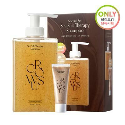 growus Sea Salt Therapy Shampoo 500g (+Scaler 30g )