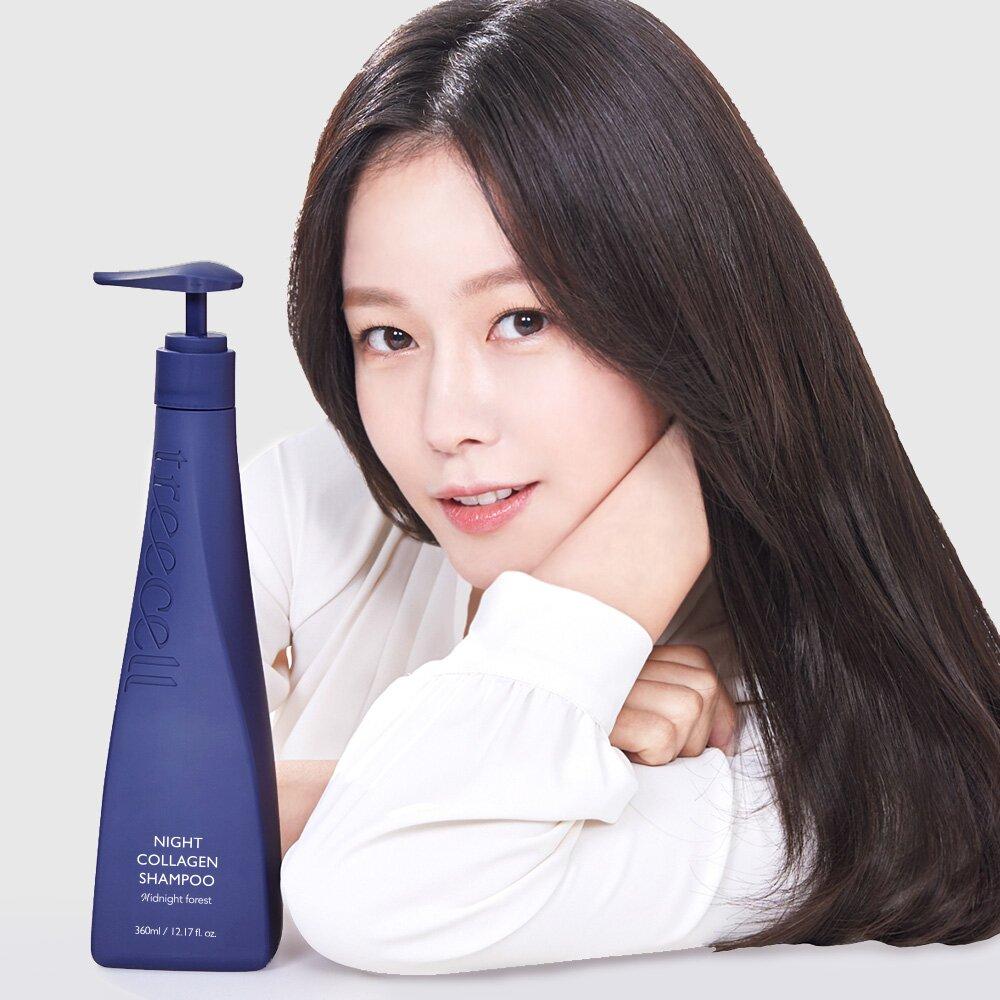 treecell Night Collagen Shampoo Ver. Midnight Forest 360mL