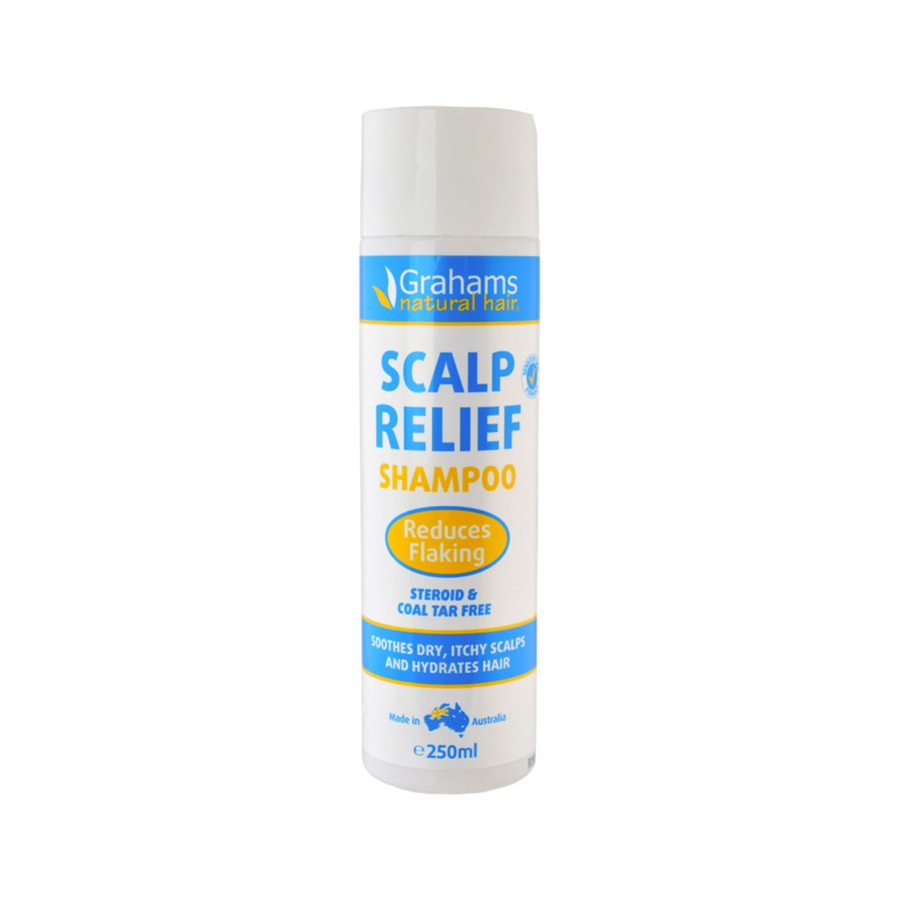 Grahams Natural Scalp Relief Shampoo (Reduces Flaking) 250ml