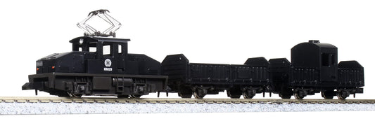 Kato N Gauge 10-504-3 Black Freight Train Locomotive Set