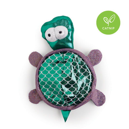 Sea Turtle With Catnip Cat Toy