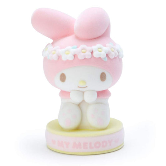 Sanrio My Melody Flocky Coin Bank Soft Vinyl
