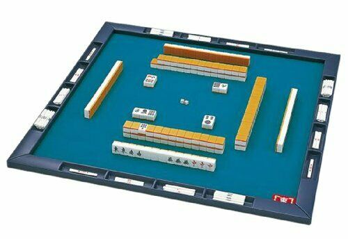 Taiyo Giken Mahjong Set Junk Mat Tiles Set