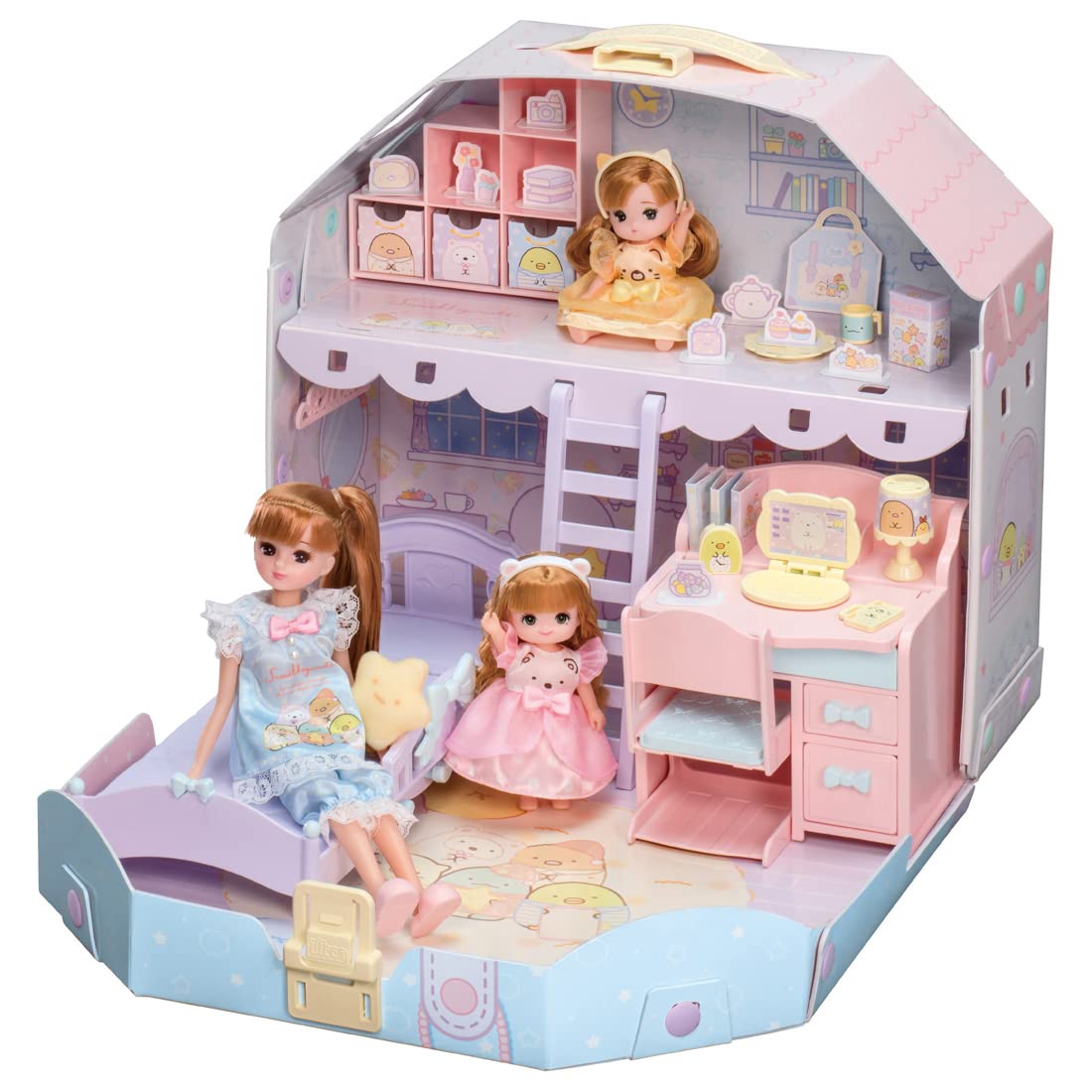 TAKARA TOMY Licca Doll Sumikko Gurashi I Love Licca-Chan Room