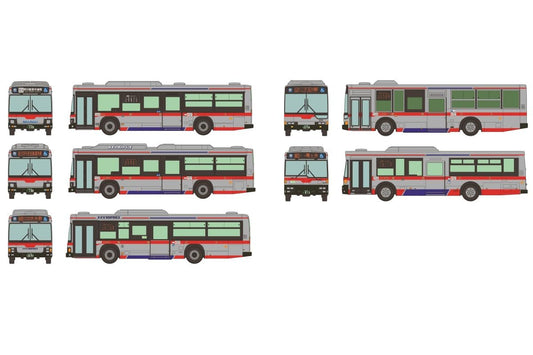 Tomytec Bus Collection 5-Pc Diorama Set