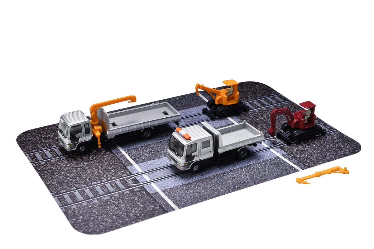 Tomytec Truck Collection Tracolle RR Maint. Vehicle Set F Diorama