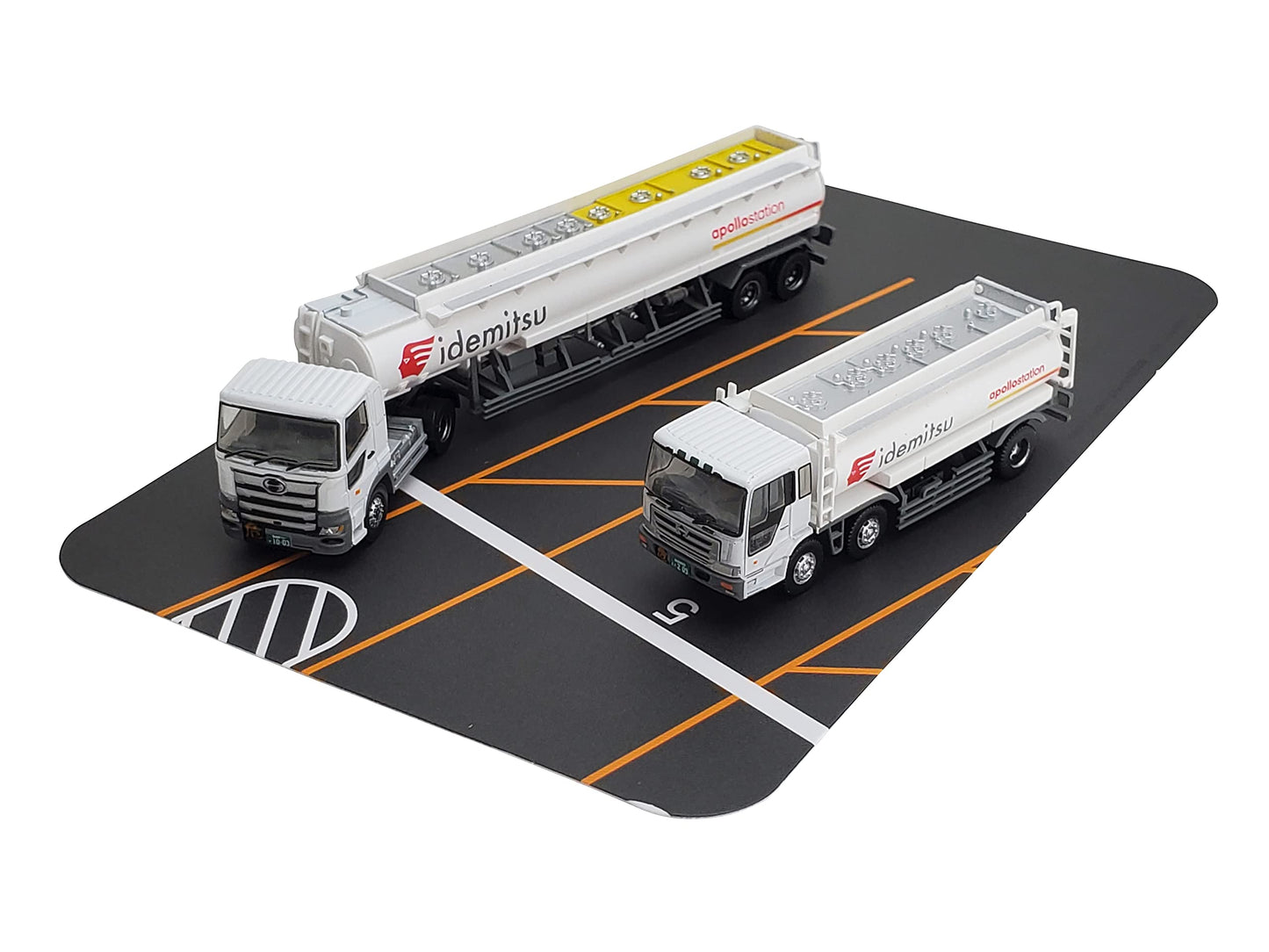 Tomytec Japan Truck/Trailer Collection Idemitsu Tank Lorry Set B Diorama Supplies