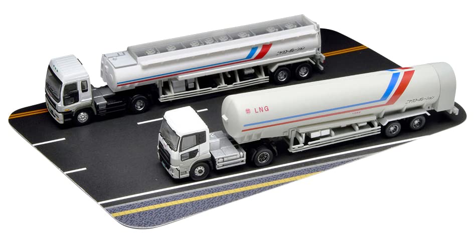 Tomytec Japan Truck/Trailer Collection Niyaku Corp Diorama Set Of 2 323587