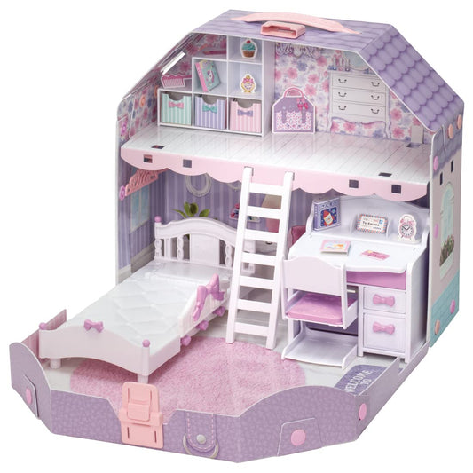TAKARA TOMY Licca Doll Dreaming Licca-Chan'S Room With A Loft