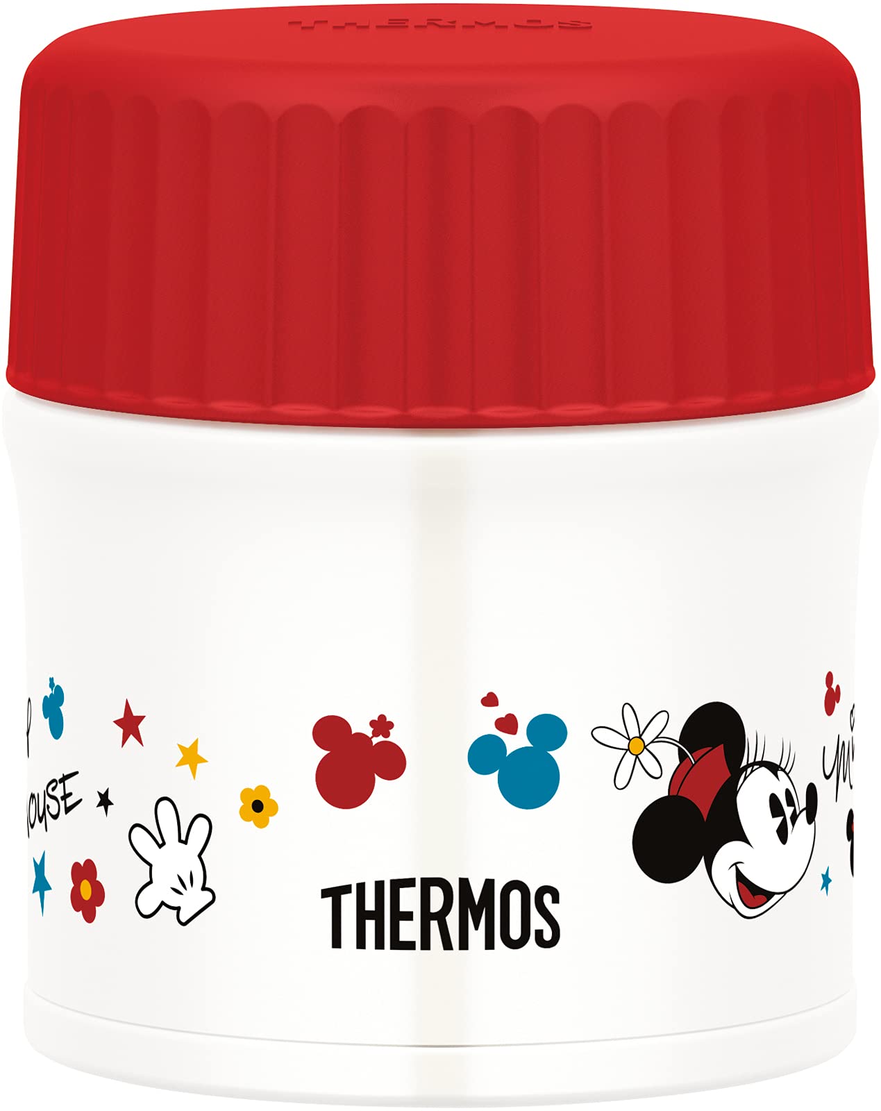 Thermos Japan Vacuum Insulated Soup Jar 300Ml Disney Black Red Jbu-301Ds Bkr