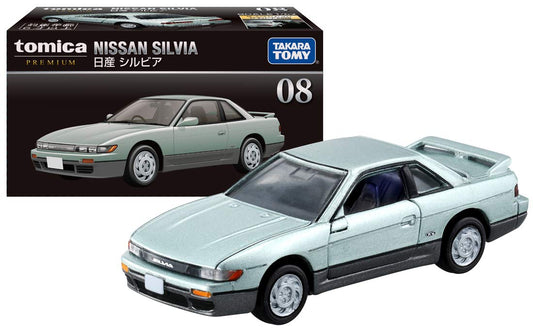 Takara Tomy Tomica Premium 08 Nissan Silvia Japanese Non-Scale Classical Cars