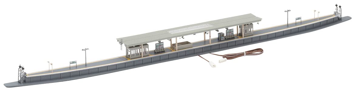 Tomix 4275 N Gauge Island Home Set Tomytec Urban Type w/Lights