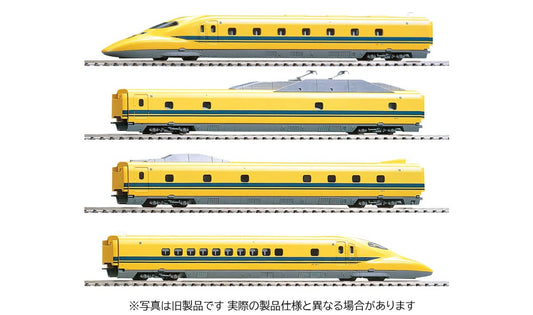 TOMIX 98480 Jr Type 923 Shinkansen Electric Track Comprehensive Test Vehicle Doctor Yellow 4 Cars Set N Scale
