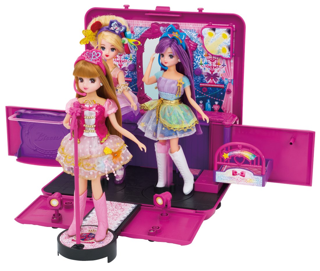 TAKARA TOMY Licca Doll Idol Make-Up Box Doll Not Included  815310