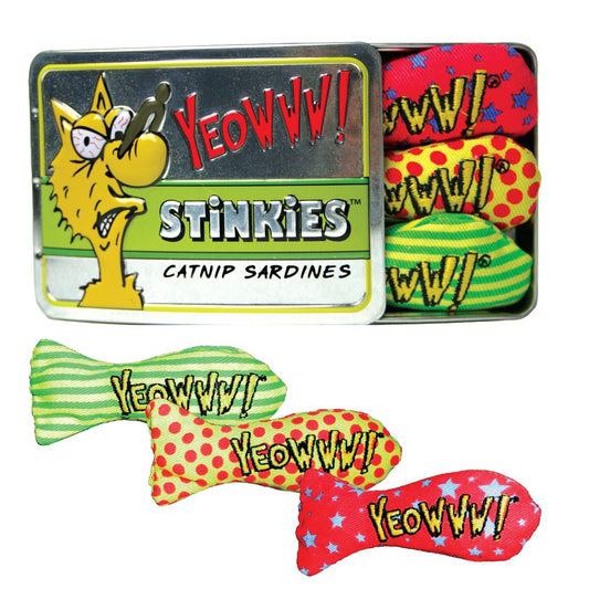 Tin of Yeowww Catnip Sardines