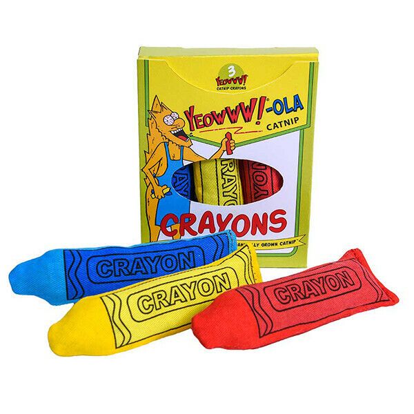 Yeowww Catnip Crayons