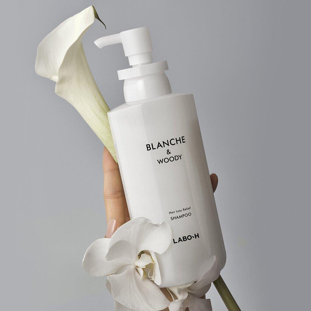 LABO-H Hair Loss Relief Shampoo 750mL [Pear & Freesia / Blanche & Woody] Choose 1