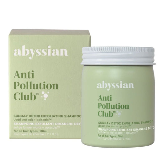 Abyssian Sunday Detox Exfoliating Shampoo and Scalp Scrub